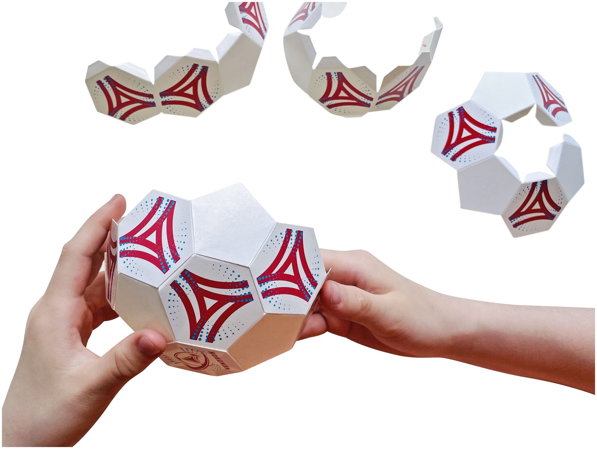 Полигональная модель Десятое Королевство Трофейный мяч, диаметр 12 см (04494)