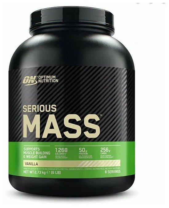 Optimum Nutrition Serious Mass 2720 г (ваниль)