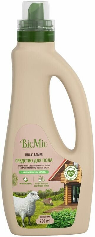 Средство для мытья полов BioMio Bio-Cleaner Мелисса