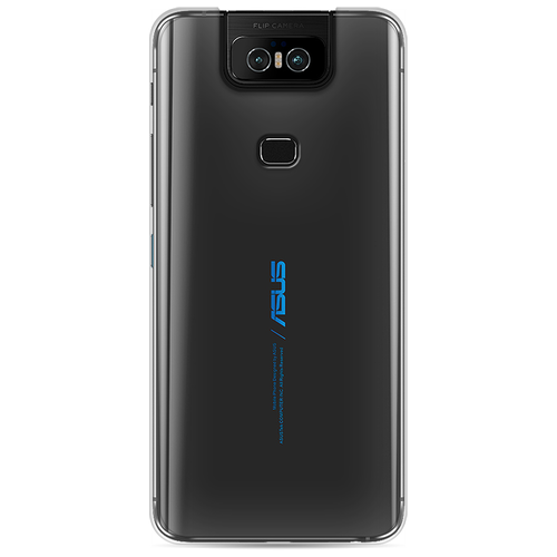 Чехол на Asus Zenfone 6 ZS630KL / Асус Зенфон 6 ZS630KL прозрачный силиконовый чехол на asus zenfone 6 zs630kl асус зенфон 6 zs630kl полет вокруг луны прозрачный