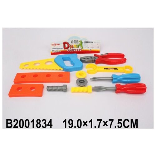 фото Набор инструментов "маленький помощник-3" (11 предметов) китай (игрушки)