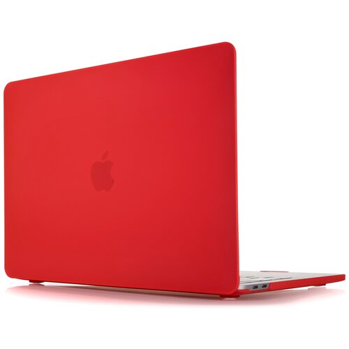 Чехол-накладка vlp Plastic Case for MacBook Pro 16 2019-2020 красный