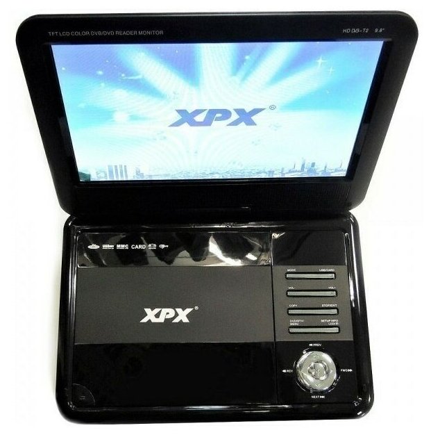 DVD-плеер XPX EA-9099D (DVB-T2) 9,5 дюймов