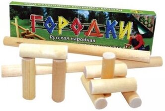 Игра "Городки", Задира, Дерево, 60 см