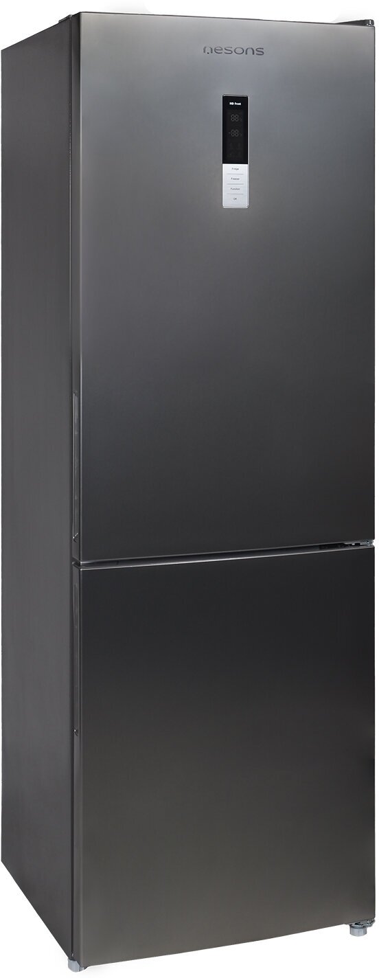 Холодильник Nesons NS-RF MA618DNF(X), нержавеющая сталь - фотография № 4