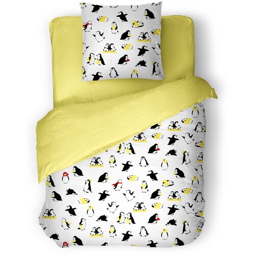 Постельное белье для детей Minki из перкаля, 100% хлопок, наволочка 50х70 см, рюкзак в подарок