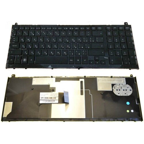 Клавиатура для ноутбука HP Probook 4520S, 4525s черная, с рамкой