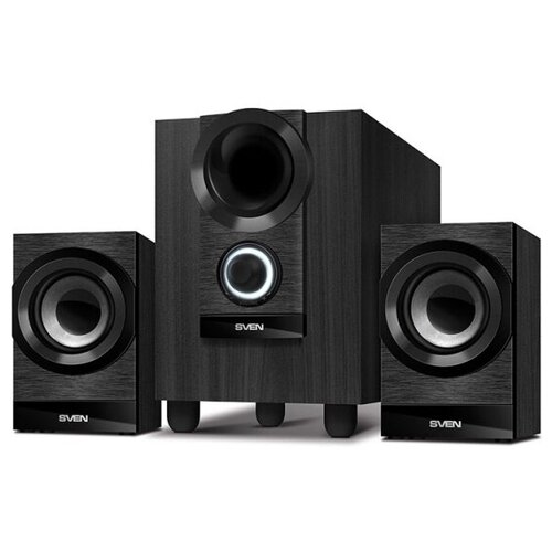 фото Колонки sven (sv-014803) ms-150, 2.1, (2x3.5w + 8w) black sv-014803 no brand