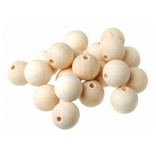 921-DB Бусина дерево 20 мм 20 шт 250₽