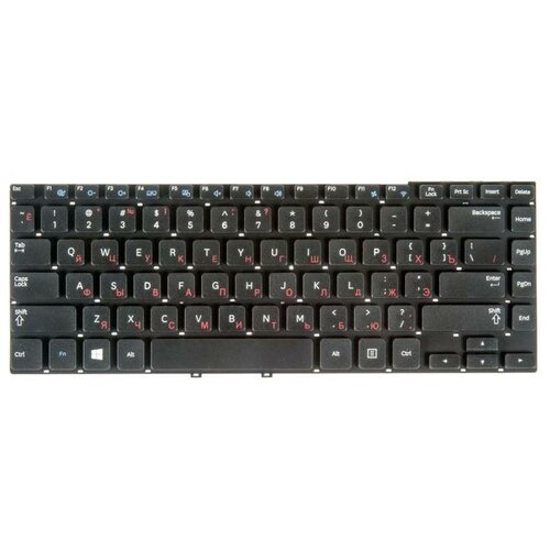 Клавиатура ZeepDeep для ноутбука Samsung 350V4X 355V4X NP350V4X NP355V4X черная без рамки гор Enter 420₽