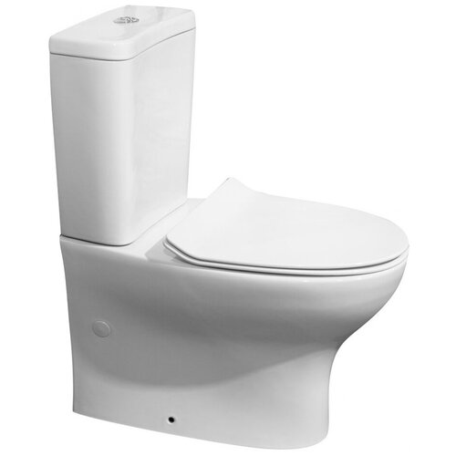 Унитаз напольный Sanitana POP ART сиденье микролифт, бачок WCFSCPADSCSL