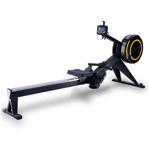 Гребной тренажер DFC Air Rower R1000, черный