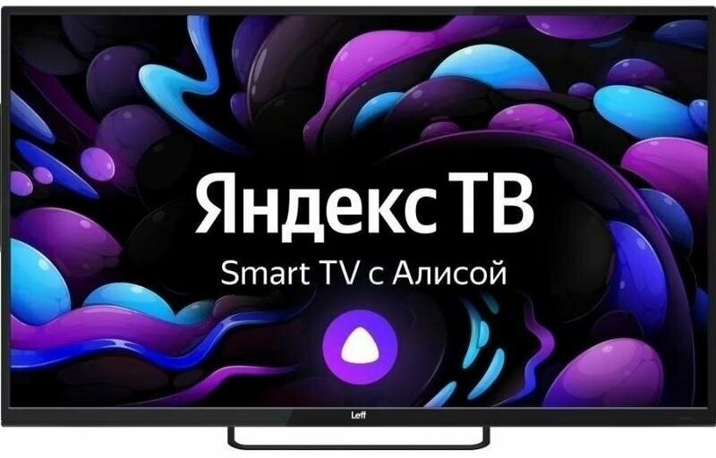 Телевизор LED 43" Leff 43U540S черный Full HD SmartTV .