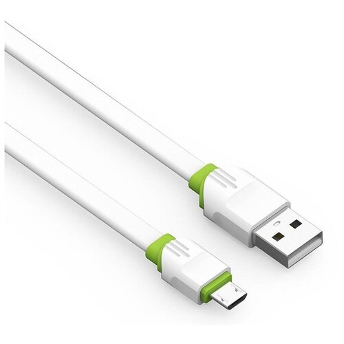 Кабель LDNIO USB - microUSB 1м Speedy LS-34 , 1шт. ldnio ls552 usb microusb 2m white ld c3830