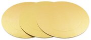 S-CHIEF PDC-0004 Подложки под торт 20 см 1.5 мм 3 шт. золото