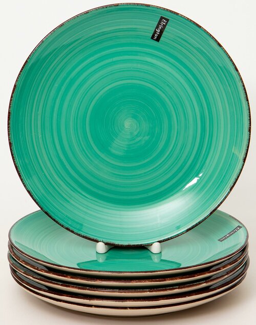 Набор мелких тарелок 270мм Аэрограф 6 предметов, 139-23086-6, Elrington