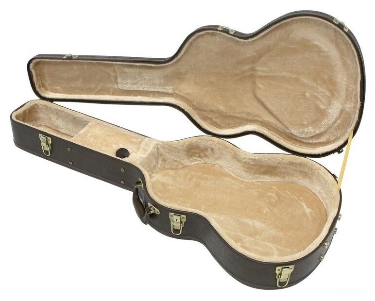 GEWA Prestige Arched Top Acoustic Guitar Case Brown кейс для акустической гитары
