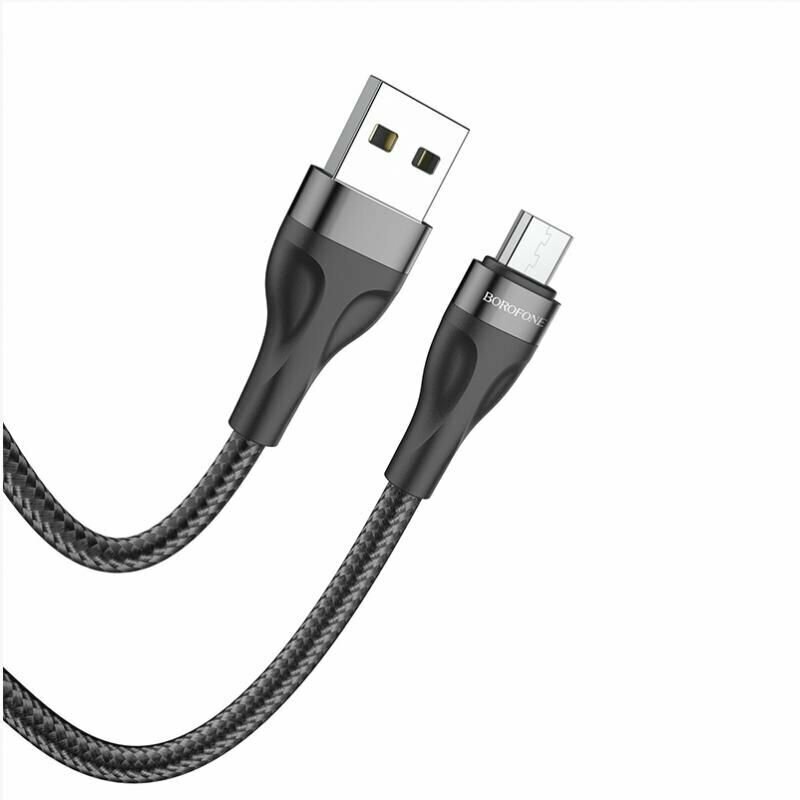 Кабель USB MicroUSB Borofone BX61 <черный>