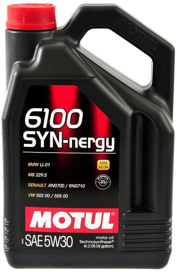 6100-SYN-NERGY 5W30 синтетика 4 л 107971