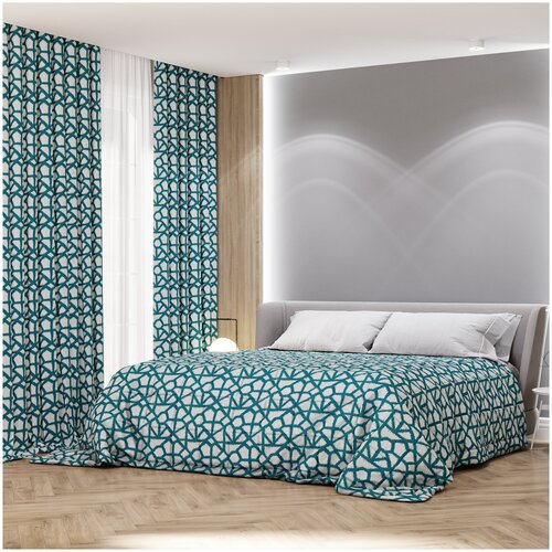 Благодарю Покрывало на кровать Опус 250х270 зеленый L