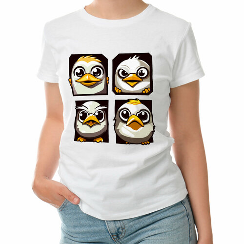 фото Футболка roly, размер s, белый