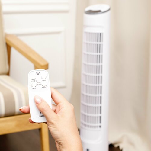 Вентилятор напольный Leonord колонный 50 Вт с пультом ДУ сенсорное управление 439900₽