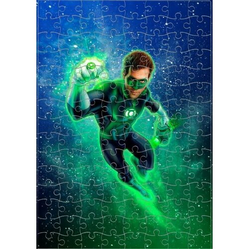 Пазл Зелёный фонарь, Green Lantern №10 обложка на паспорт зелёный фонарь green lantern 10