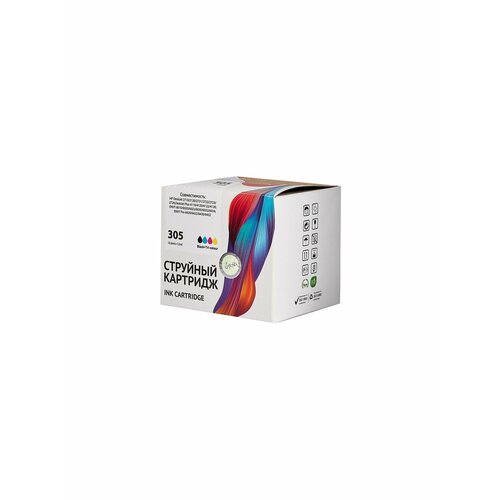 Sakura SIZA94AE картридж струйный (HP 305 - 3YM60AE + 3YM61AE) черный + цветной 240/200 стр hp cartridge 305 original ink multicolor 3ym60ae