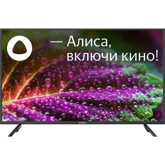 Телевизор LED Digma 43" DM-LED43UBB31 Яндекс.ТВ черный/4K Ultra HD/60Hz/DVB-T/DVB-T2/DVB-C/DVB-S/DVB-S2/USB/WiFi/Smart TV - фотография № 12