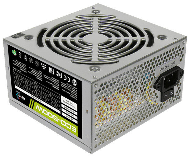 Блок питания AeroCool Eco 500W