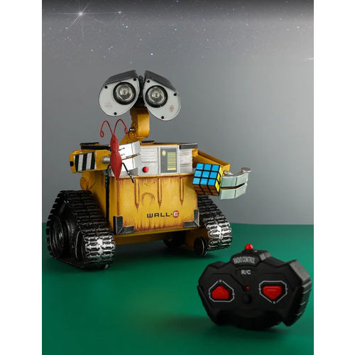 с пультом 30 см Робот-игрушка Hello Wall-E Валли с дистанционным управлением со световыми и звуковыми эффектами 7999₽