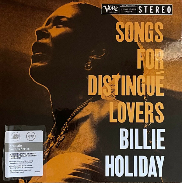 Виниловая пластинка BILLIE HOLIDAY / SONGS FOR DISTINGUE LOVERS (Acoustic Sounds) (1LP)