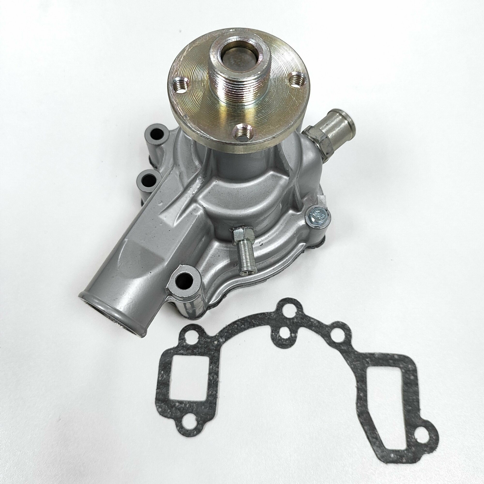 фото Насос водяной ГАЗ 3110 дв.406,409 под ГУР (метал. Крыльч.) OEM 4062-1307010 Апогей арт. 4062-1307010