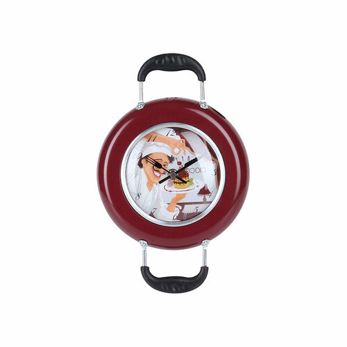 Часы настенные механические для декора интерьера на кухню Pomi d'Oro PAL-485015