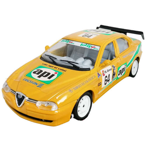 Коллекционная металлическая модель автомобиля Alfa Romeo 156 Gran Turismo 1:24 Bburago 15208 alfa romeo montreal coupe масштабная модель коллекционная