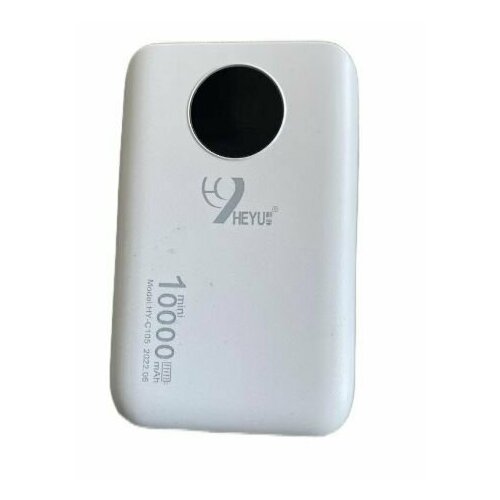 Внешний аккумулятор Powerbank 9HeYu C105 10 000 мАч белый 57800₽