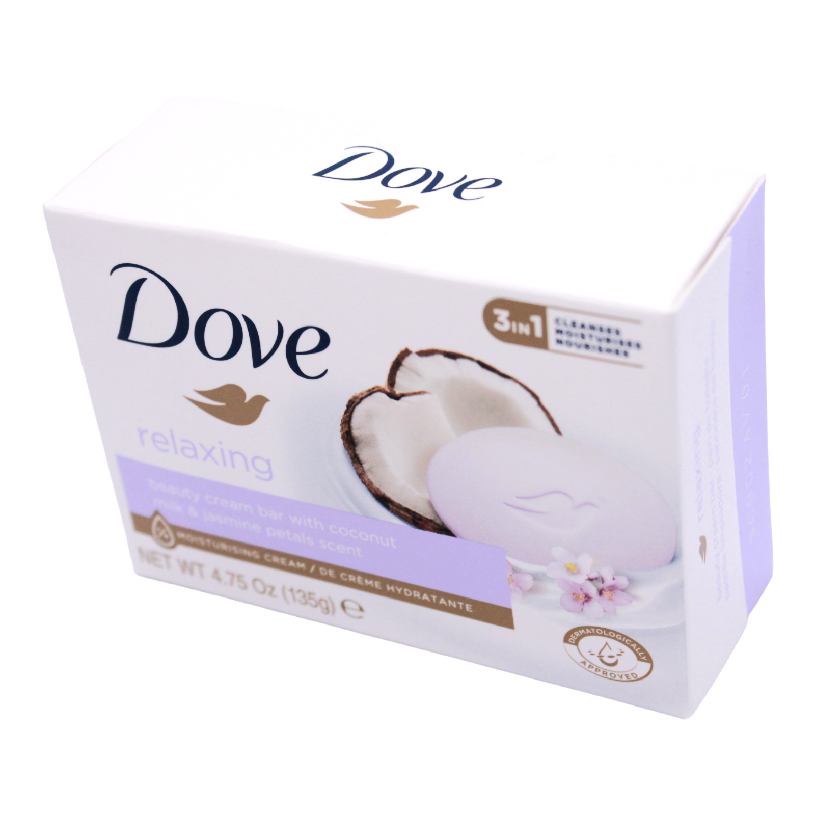 Крем-мыло Dove Кокосовое молочко и лепестки жасмина, 135 г - фото №4