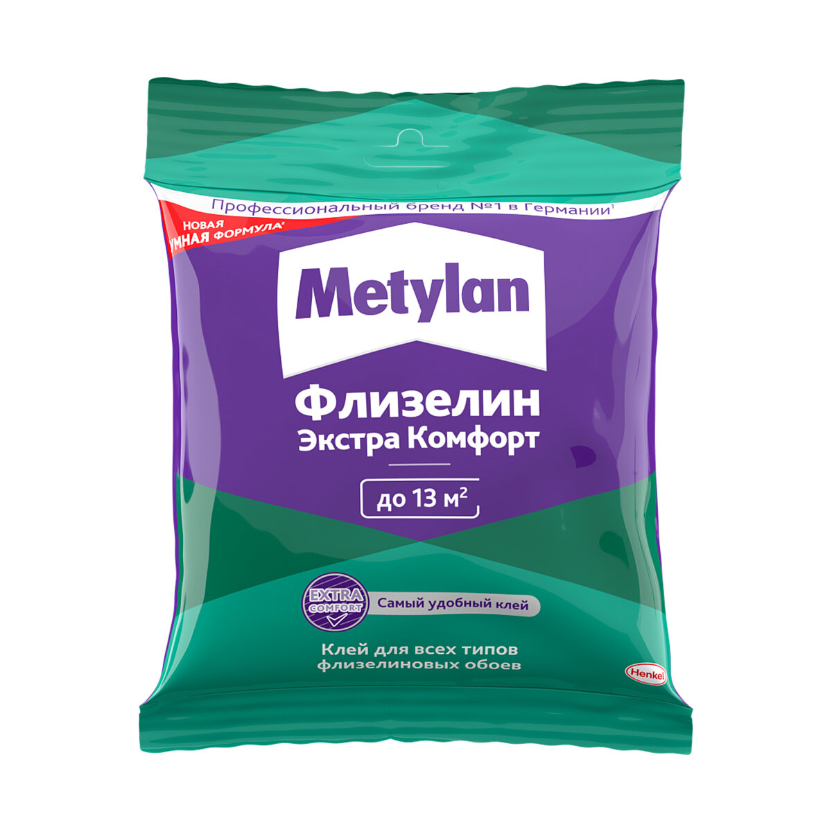 Клей для флизелиновых обоев Metylan Флизелин Экстра Комфорт, с индикатором, 90 г