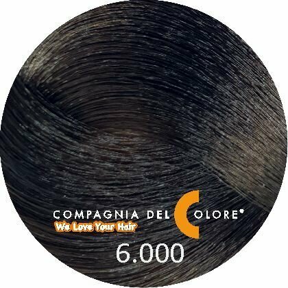6.000 COMPAGNIA DEL COLORE Интенсивный натуральный темно-русый краска для волос 100 МЛ оригинал