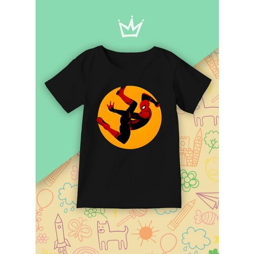 фото Футболка каждому своё, размер 128, черный