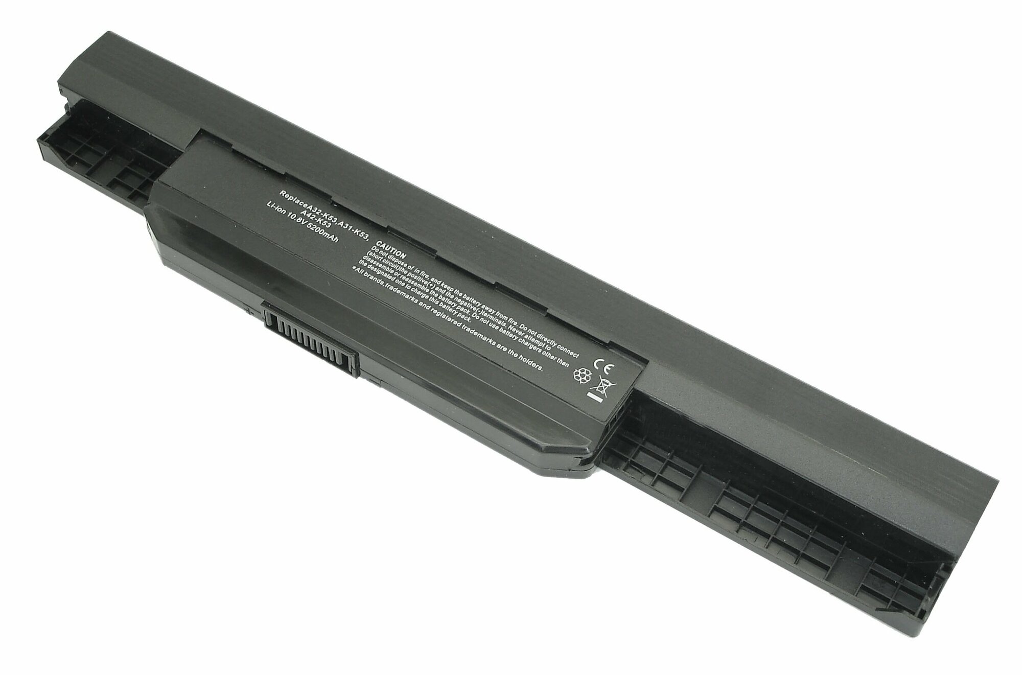 Аккумулятор для ноутбука Asus K53, A43, A53, K43, X43, X44, X53, X54 Series. 10.8V 5200mAh A31-K53, A32-K53