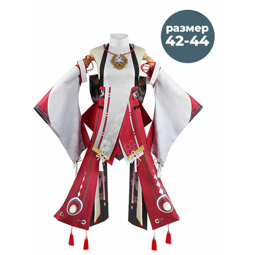 фото Карнавальный костюм геншин импакт яэ мико genshin impact размер 42-44 starfriend