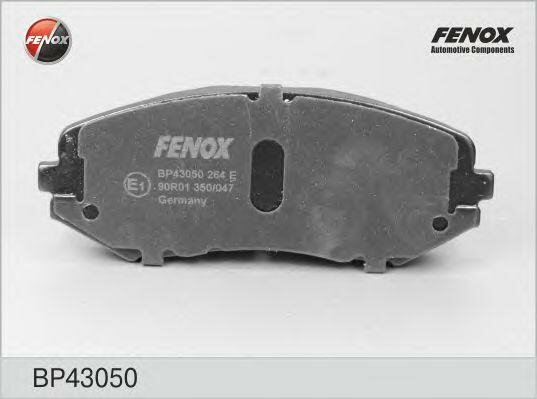 Fenox колодки тормозные дисковые suzuki grand vitara ii 05- bp43050