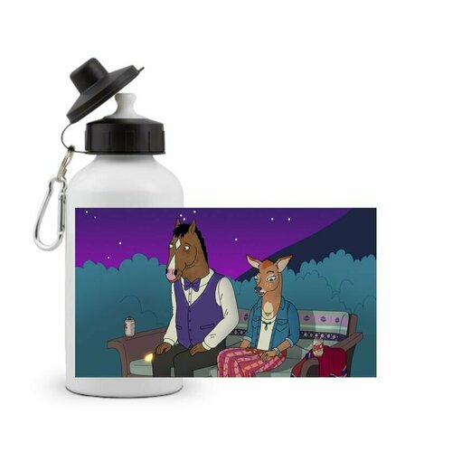 фото Спортивная бутылка конь боджек, bojack horseman №6 goodbrelok