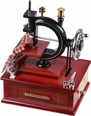 Сувенир-шкатулка Darvish Швейная машинка, 4813674137882, музыкальная