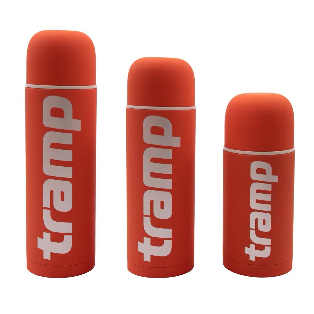 Tramp Термос Soft Touch 1 л, TRC-109, оранжевый - фотография № 3