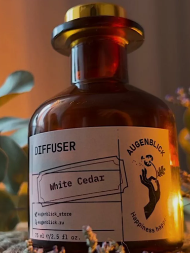 Изображение товара Аромадиффузор Augenblick White Cedar, древесный аромат, 75мл