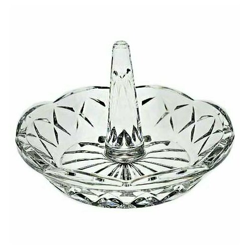 фото Подставка для колец caesar crystal bohemia, diamond, 9.5х6х9.5 см, бесцветный