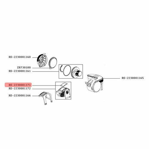 Фильтр RS-2230001171 для роботов-пылесосов Tefal RG8021