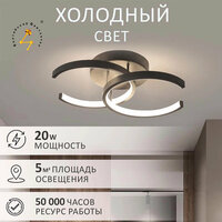 Светильник потолочный LED 20 Вт, холодный свет